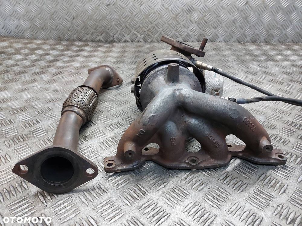 TŁUMIK KATALIZATOR PUSTY KOLEKTOR WYDECHOWY HYUNDAI I20 I 1.2 16V - 4