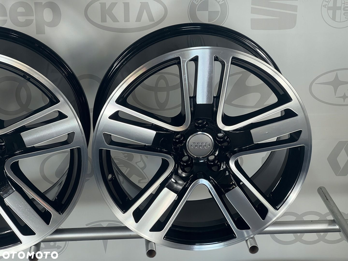 FELGI ALU AUDI 8T A5 S5 A4 A6 A7 Q5 Q7 4M S LINE 19 5X112 ET26 ORYGINALNE - 2