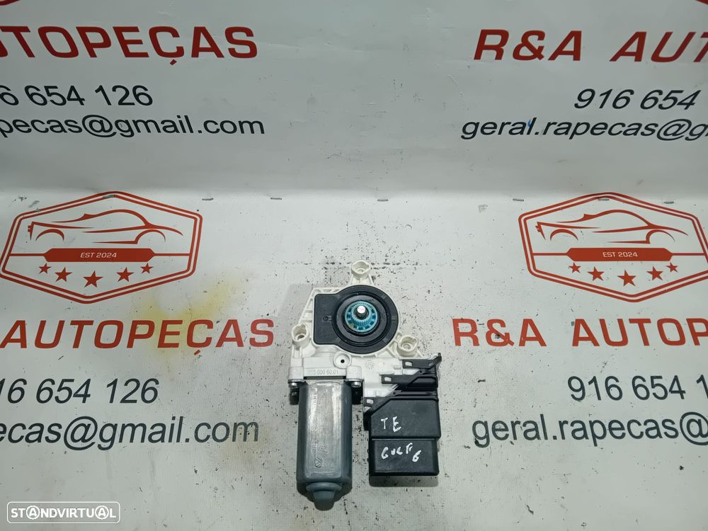 Motor de Elevador Vidro Porta Trás Esquerdo VW Golf 6 VI 5K09597030 Original - 3