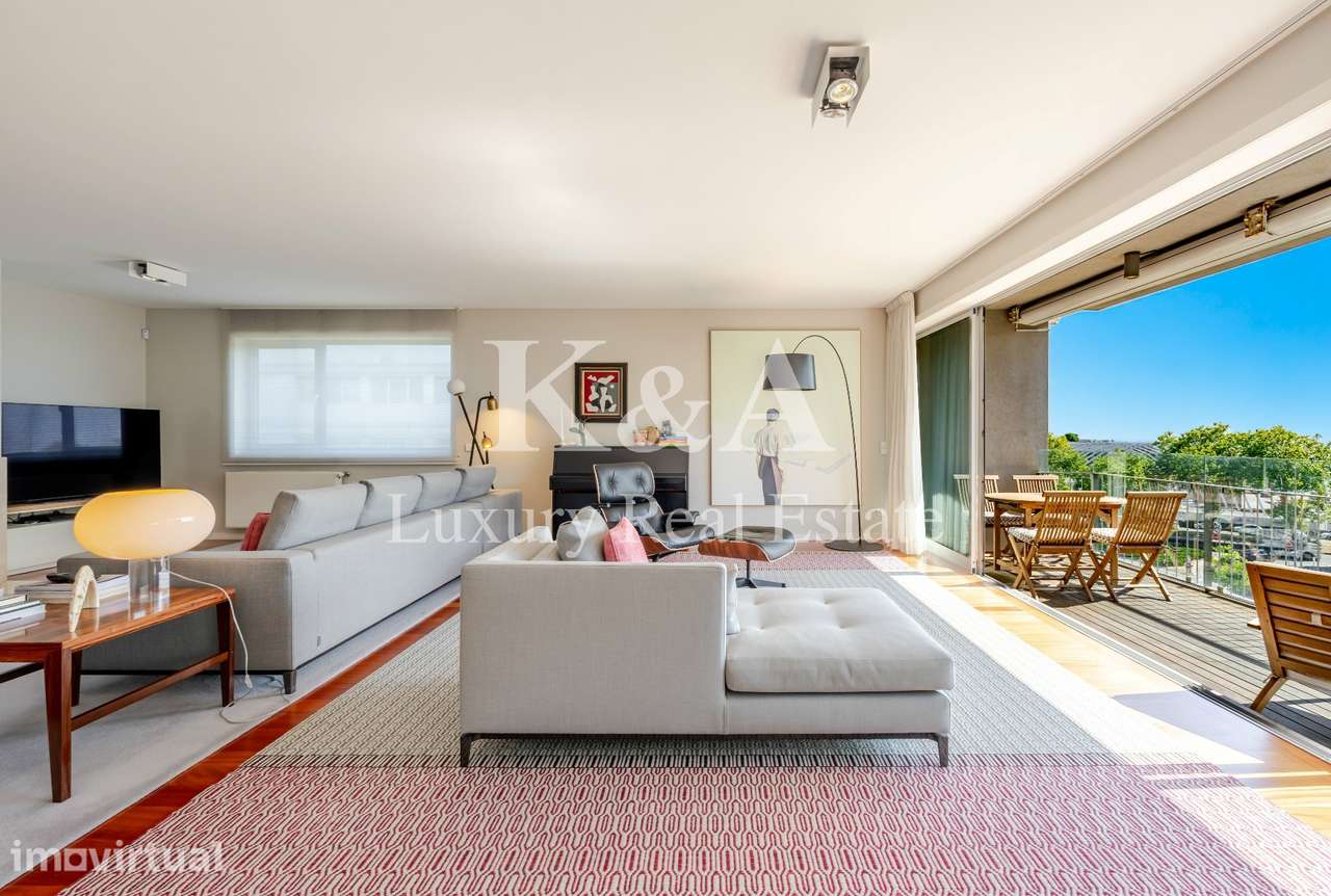 Apartamento T4 em Matosinhos Sul com varanda e vista mar. - Grande imagem: 3/25