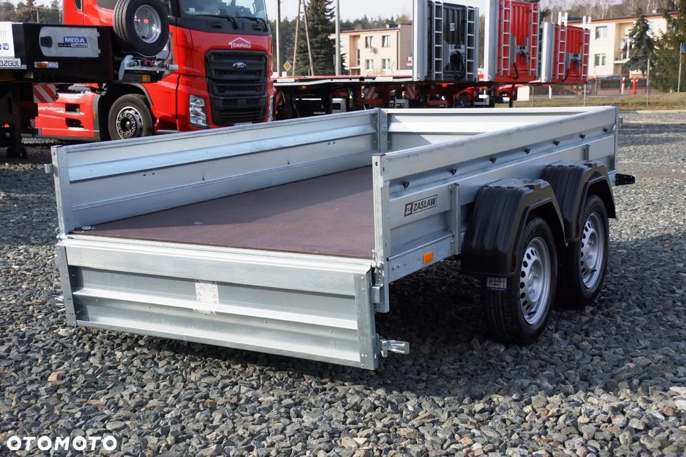 Zaslaw 2 osie, przyczepa towarowa MOCNA I SOLDNA DMC 750 KG - 20