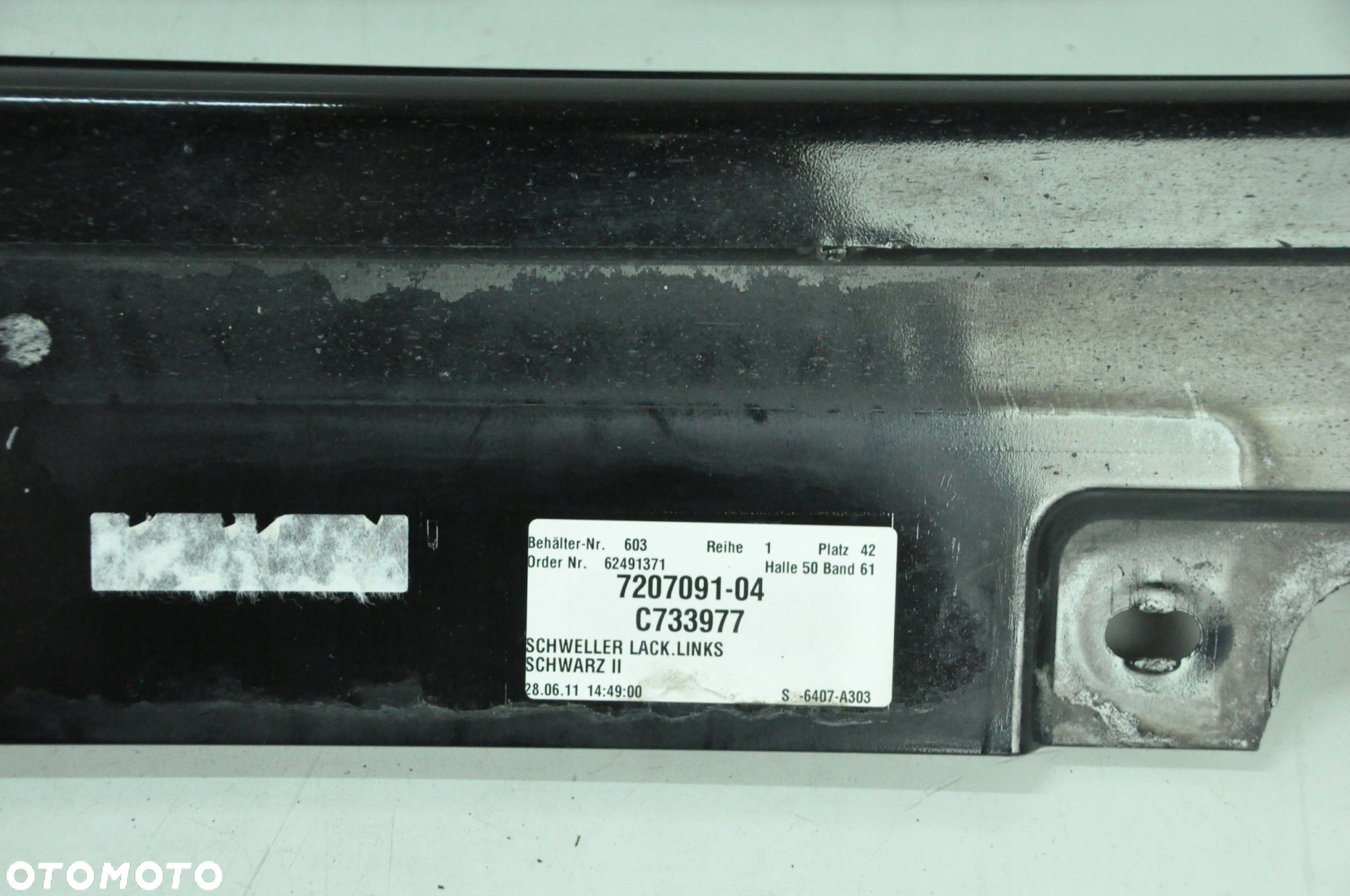 Bmw F10 Listwa Progowa Schwarz Ii 668 7207091 7207092 Kpl Nr 50 - 5