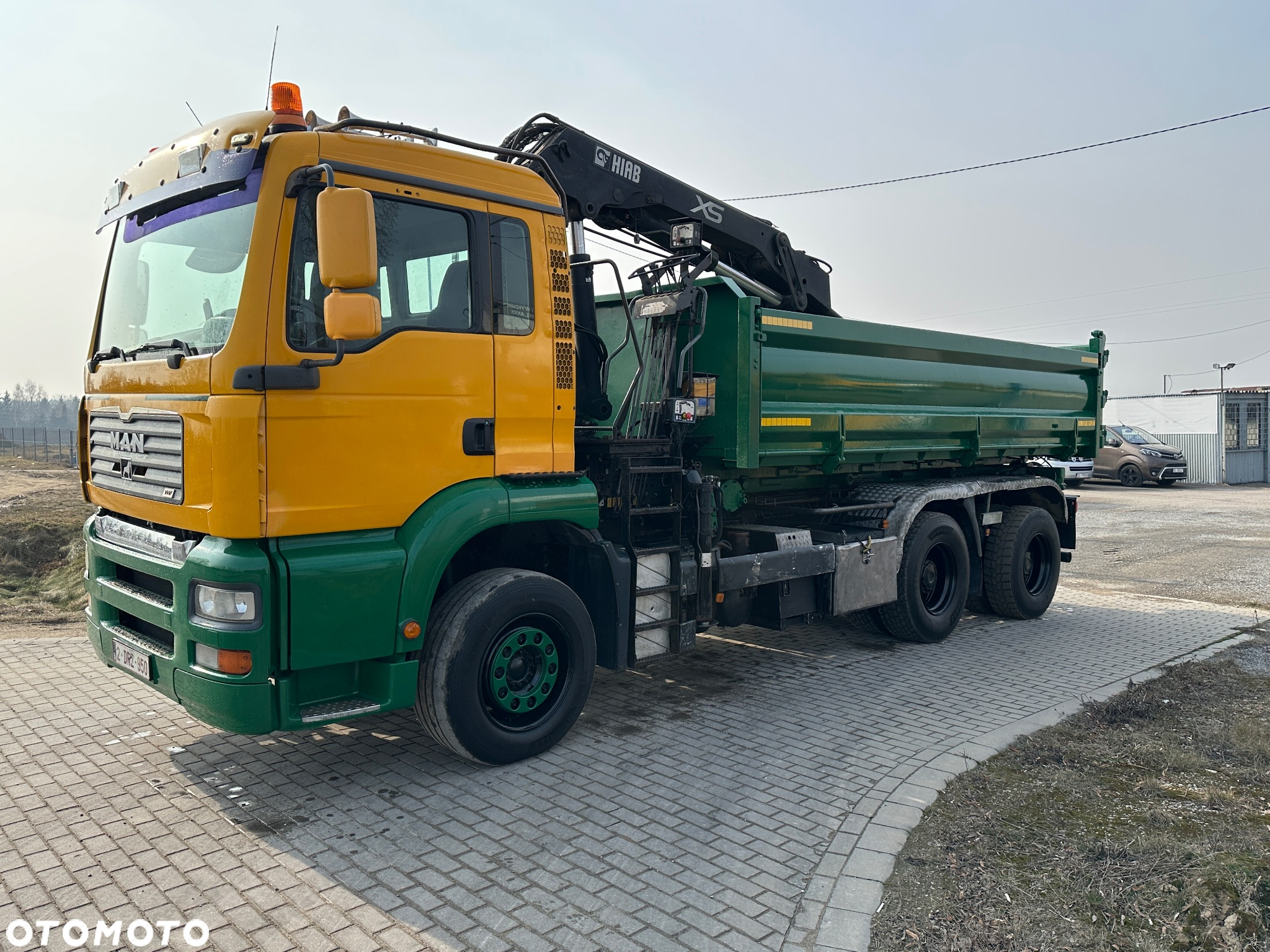 MAN TGA 33.430 6x4 HDS Hiab 166D-2 Duo Hydroburta Wywrotka - 11