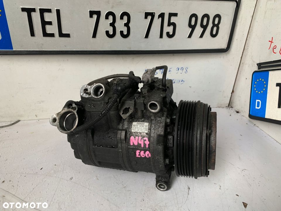 SPRĘŻARKA KLIMATYZACJI 6SBU14C BMW N47 E60 520d - 1