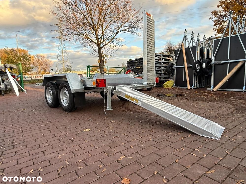 Neptun Przyczepa do przewozu sprzętu budowlanego Neptun LOADMAX N35-350 2bld 3,5x1,7 3500kg 2 osie pod koparke koparka walec MOTOMUS - 12