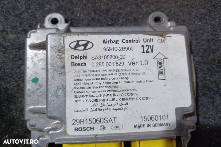 Calculator airbag 0285001829 959102B900 Hyundai Santa Fe CM [2006 - 2 - 4