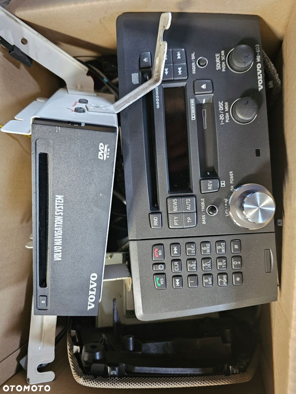 RADIO RADIOOTWARZACZ ZMIENIARKA WYŚWIETLACZ KPL VOLVO S60 I V70 02 EU - 3