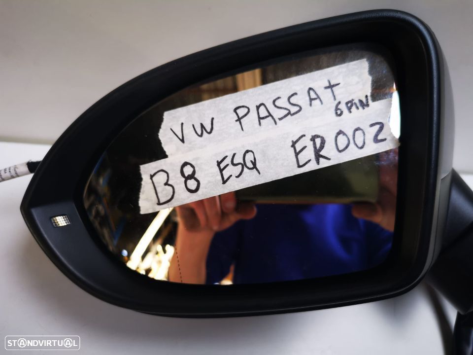 VW PASSAT B8 ESPELHO RETROVISOR ESQ COM CAMERA - ER002 - 2