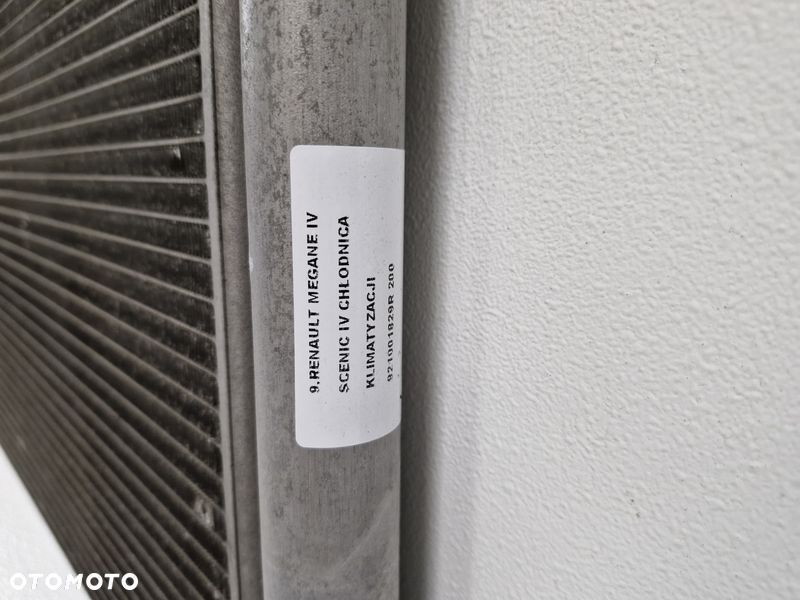 RENAULT SCENIC IV 4 MEGANE IV 4 1.6 DCI CHŁODNICA KLIMATYZACJI 921001829R - 8