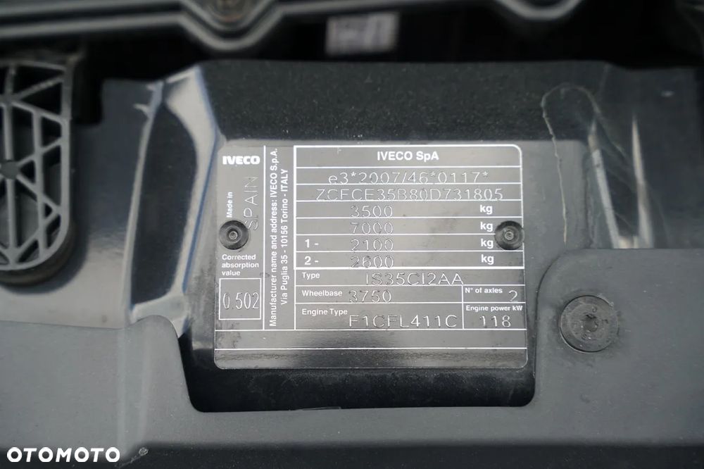 Iveco DAILY 35-160 / 3.0 D / WYWROTKA / BLIŹNIAK / MANUAL / SPROWADZONY - 38