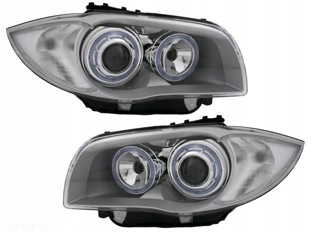 Reflektor Lampa kpl Tuning Xenon-look H7 Bmw 1 e81 e82 e87 e88 2004-2013 - 2
