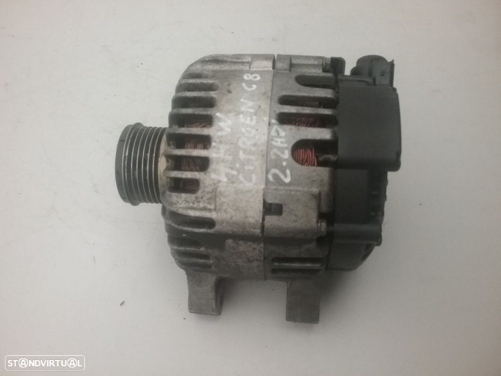 Alternador CITROЁN C8 (EA_, EB_) 2.2 HDi | 07.02 -  Usado REF. MOTOR 4HW VALEO 9... - 2