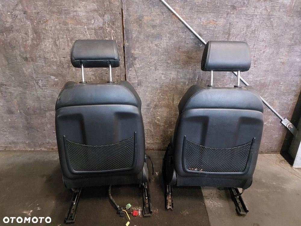 KOMPLET FOTELI LEWY PRAWY PRZÓD + KANAPA TYŁ AUDI A6 C6 - 10