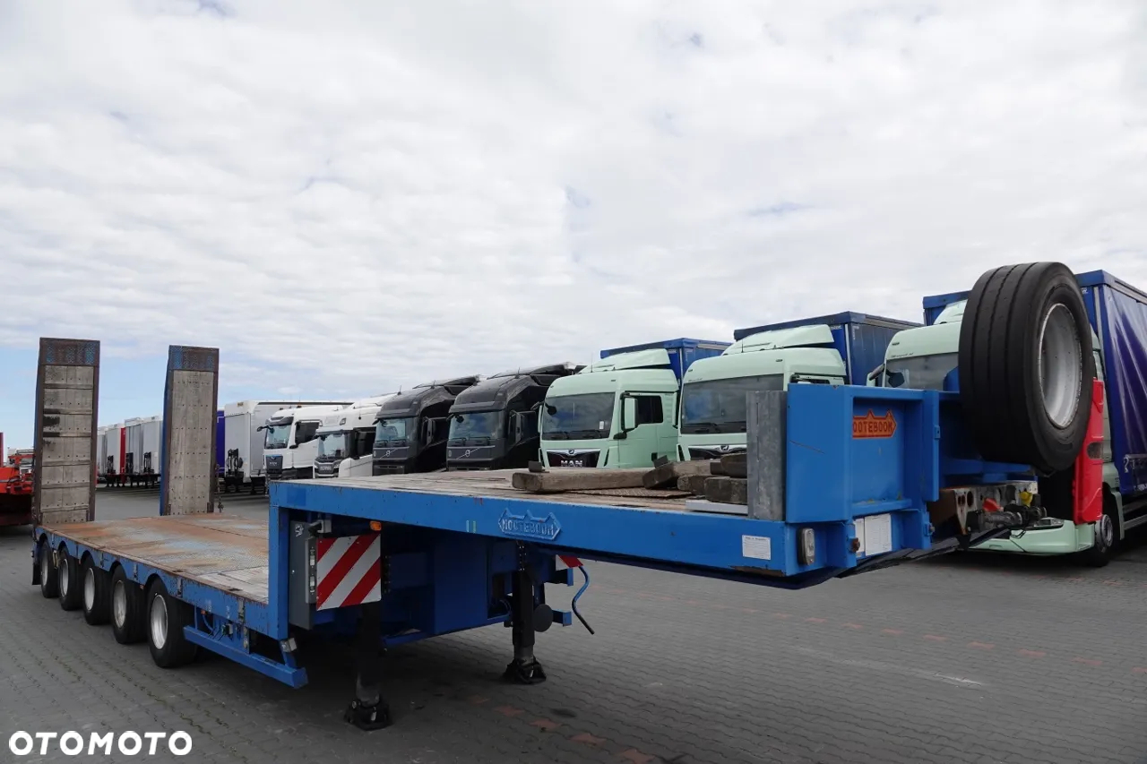 Nooteboom NISKOPODWOZIE / DMC: 80 000 KG / 5 OSI / OSIE SKRĘTNE / NAJAZDY HYDRAULICZNE - 8
