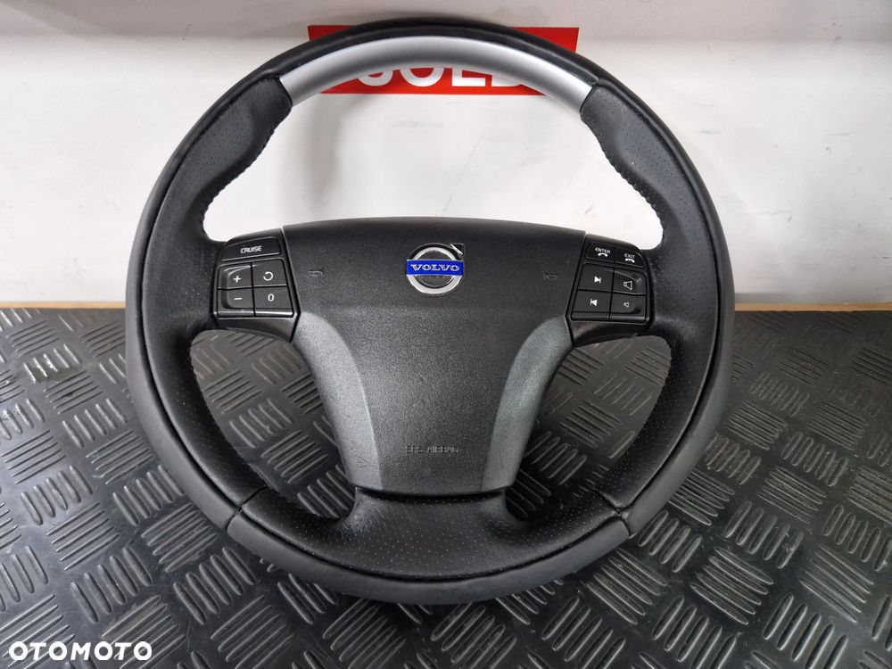 KIEROWNICA SPORT R-DESIGNE VOLVO V50 S40 C30 C70 OBSZYTA!! - 1