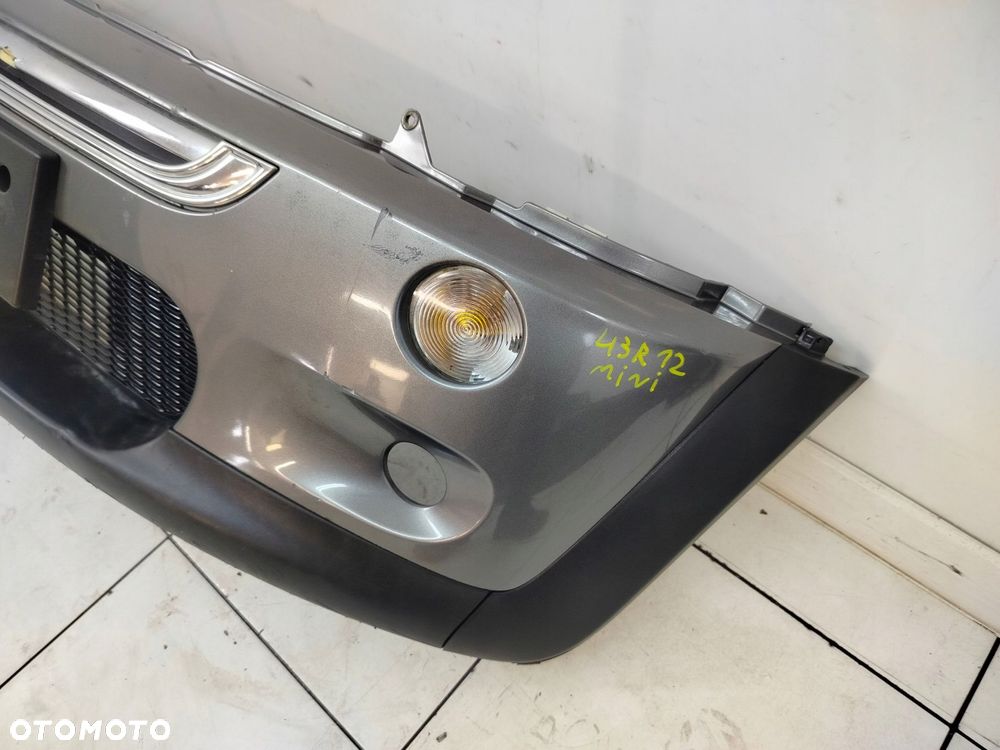 mini cooper one s r50 r52 r53 04r- zderzak przód przedni - 5