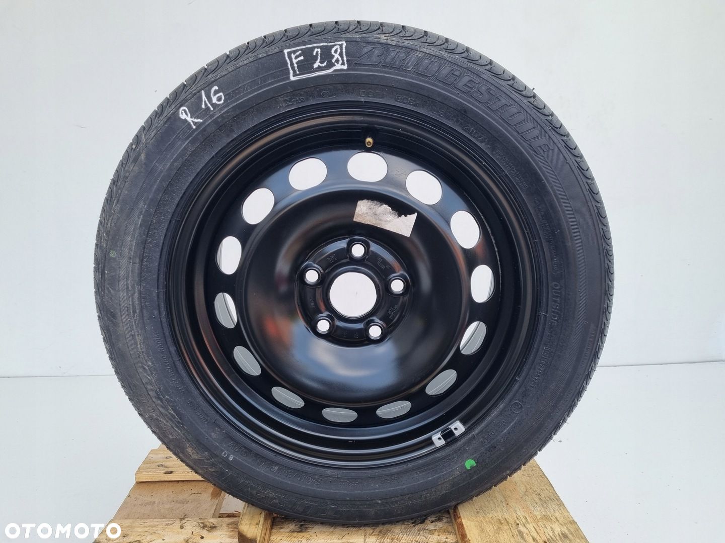 VW Golf V VI KOŁO ZAPASOWE Zapas felga 205/55 R16 5x112 1K0601027A - 1