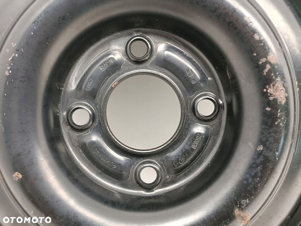 KOŁO DOJAZDOWE 125/80 R15 98AB-NA 2150836 4x108 Ford Fiesta Mk5 Mk6 - 3