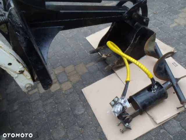 świder wiertnica obrotnica wiertło ramie kopiące łyżka kareta karetka bobcat jcb new holand catepilar - 15