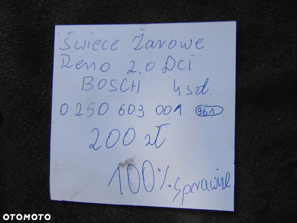 świece żarowe laguna 3 2,0 dci 7 v - 1