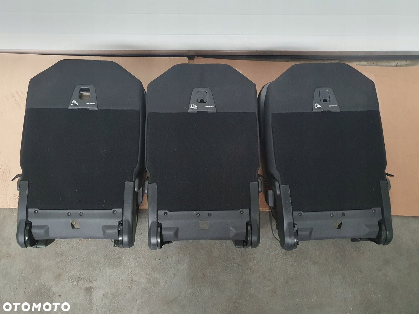 FOTEL TYŁ II RZĄD CITROEN C4 PICASSO II SPACETOURER PÓŁSKÓRA - 8