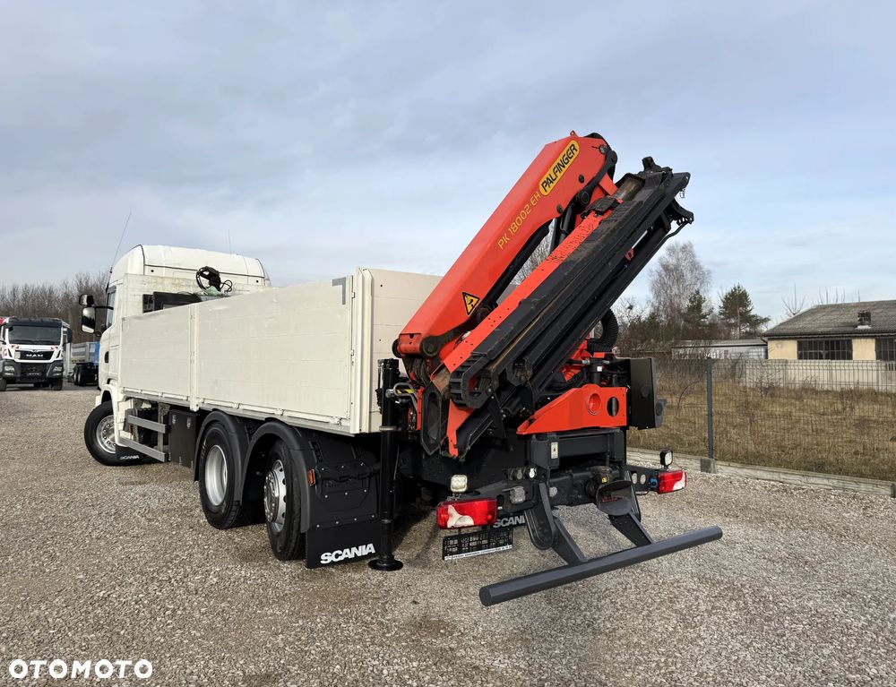 Scania G450, 6x2, SKRZYNIA + HDS - PALFINGER 18002 EH, - 8