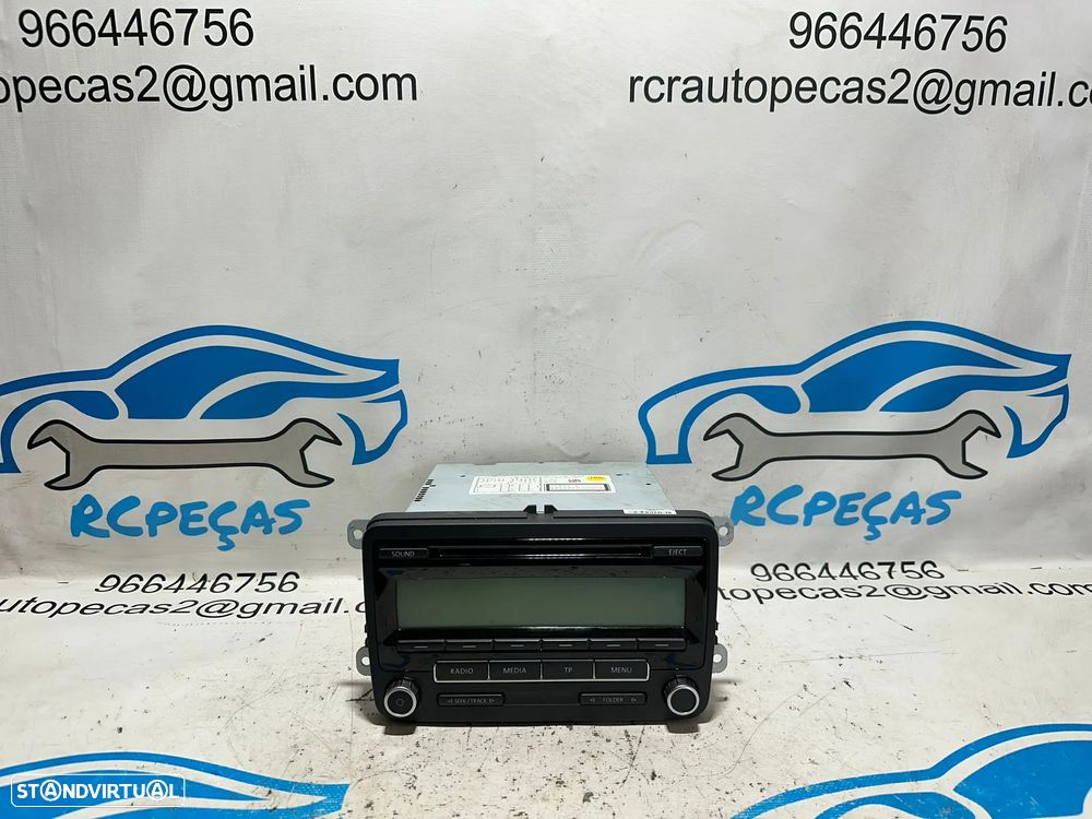 .Auto Radio CD Original VW Volkswagen Golf 6 MK6 VI 1K0035186AA 2008 - 2016 - 3