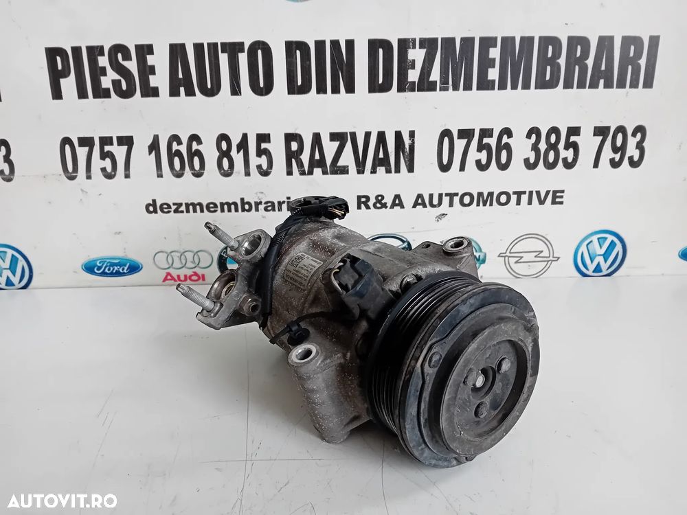 Compresor Clima AC Ford Puma Fiesta Ecosport Focus C Max 1.0 Ecoboost 2013-19 H1BH-19D629-DA SFJL - 4
