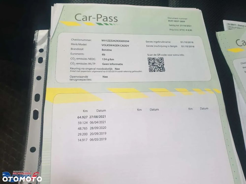 Volkswagen CADDY LONG DSG MAŁY PRZEBIEG Z POTWIERDZENIEM - 33