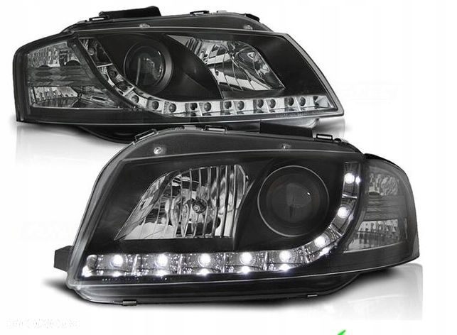 Reflektory Day line light led diody Audi a3 8p 03- - 2
