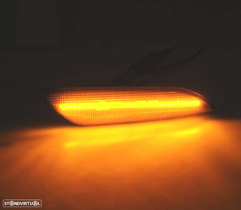 PISCAS LATERAIS ALFA ROMEO 156 147 05-10 PARA FIAT TIPO 15- LED DINÁMICO BRANCO - 3