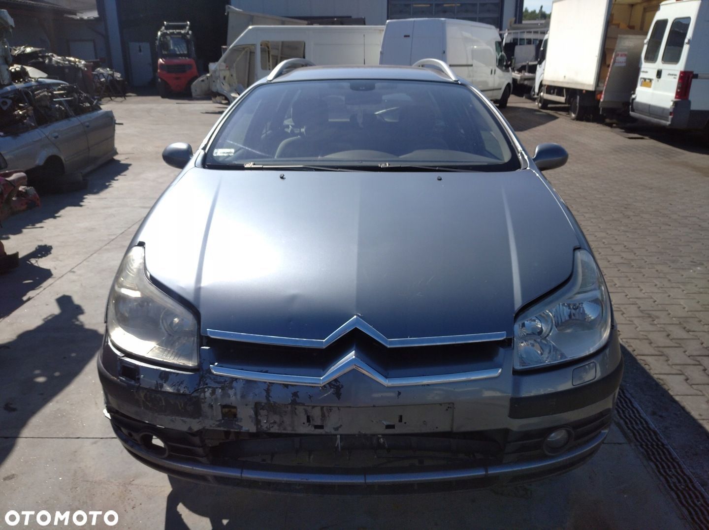 CITROEN C5 II 2 MASKA PRZÓD POKRYWA SILNIKA EYTC - 1