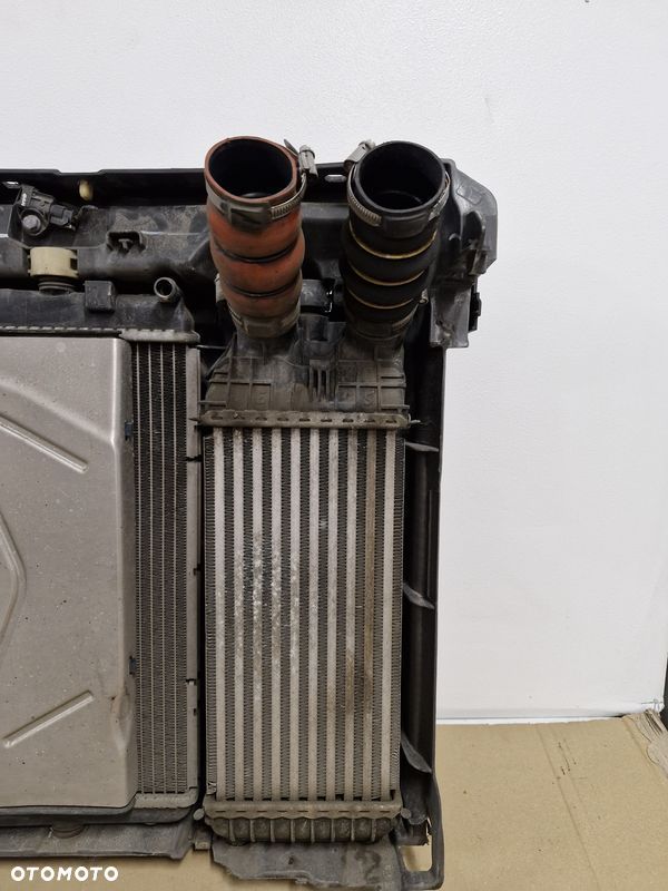 citroen c3 aircross i 1 1.2 thp pas przedni chłodnice intercooler wentylator 9809080880 - 12