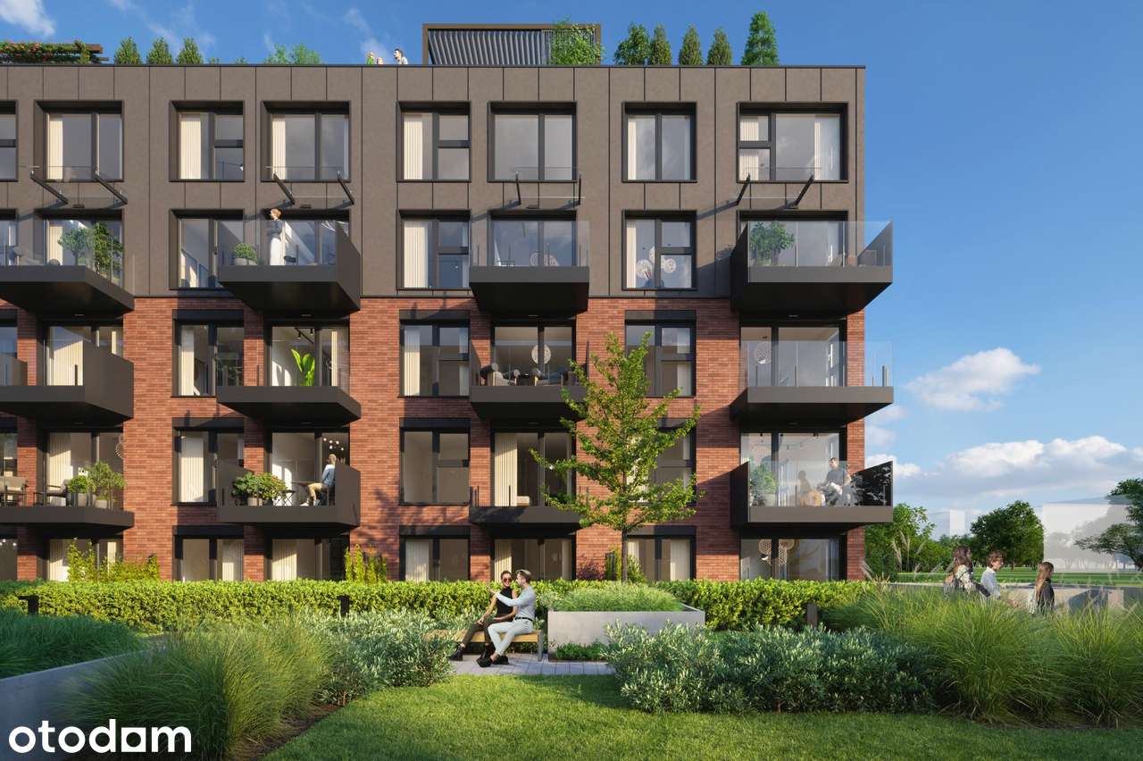 2-pokojowe mieszkanie 40m2 + ogródek