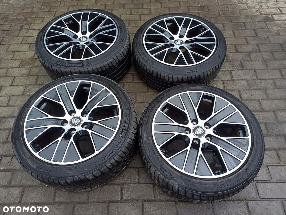 PORSCHE TAYCAN 4S ALUFELGI KOŁA KOMPLET 9J1601025K 9J1601025J - 1
