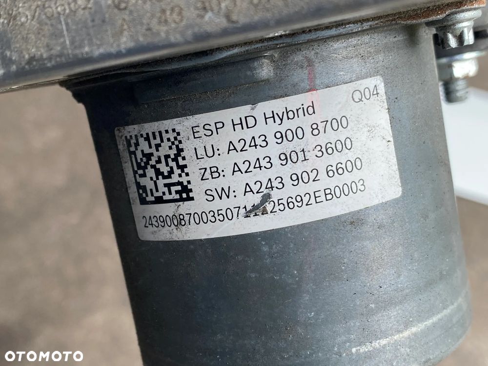 MERCEDES cla 118 247 hybryda pompa abs A 2439008700 - 2