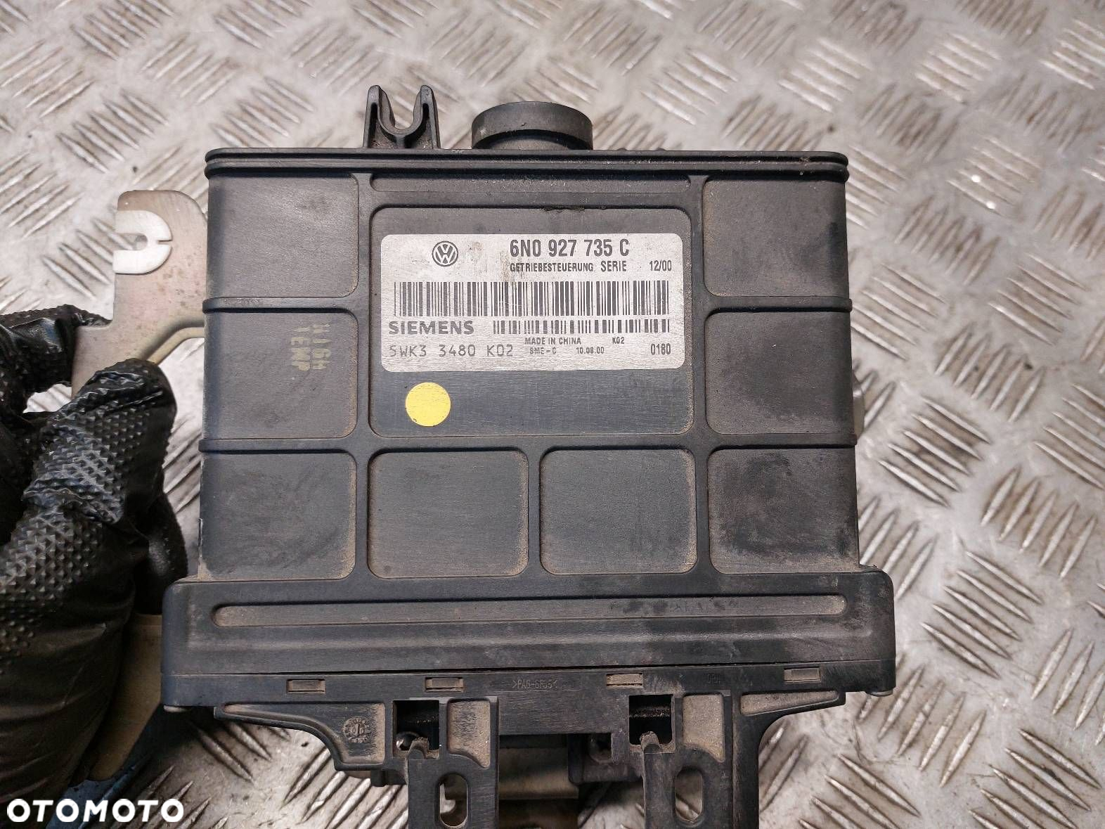 KOMPUTER STEROWNIK SKRZYNI VOLKSWAGEN LUPO 1.2 TDI 3L 6N0927735C - 2