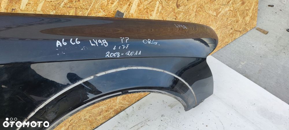 BŁOTNIK PRAWY PRZÓD AUDI A6 C6 LIFT LY9B 08-11ORG - 7