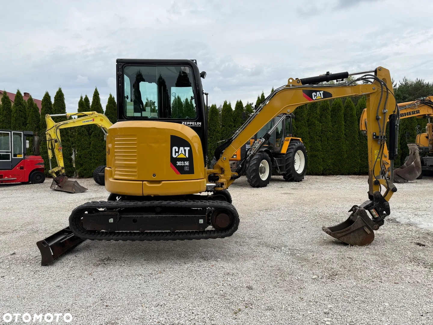 Caterpillar CAT 303.5 E CR / POWERTILT / 2014 ROK / PIĘKNA / Z NIEMIEC / ORYGINAŁ / 303.5ECR 301 302 303 304 305 302.7 - 40