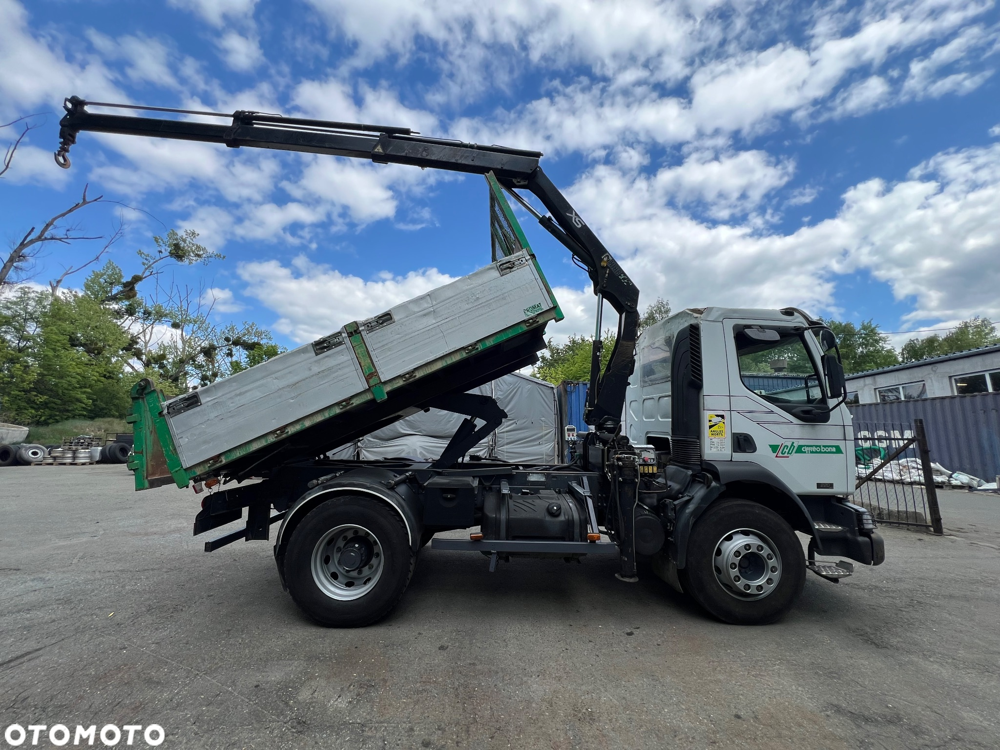 Renault MIDLUM 220 DCI* Wywrotka* HDS HIAB 088 B2 DUO* DMC 16T* Z Francji - 6