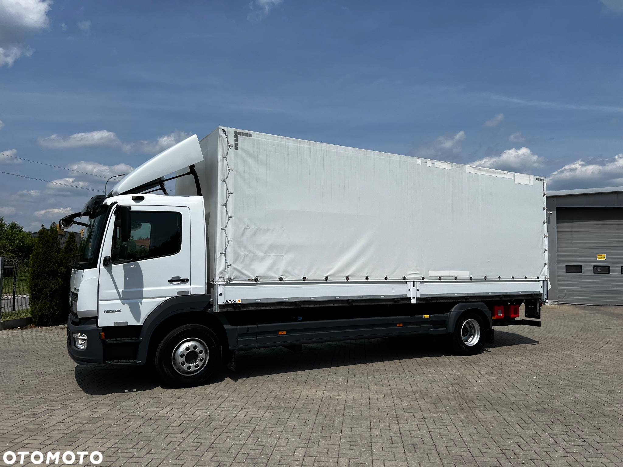 Mercedes-Benz ATEGO 1524 BURTO-PLANDEKA 7.3m WINDA - 3