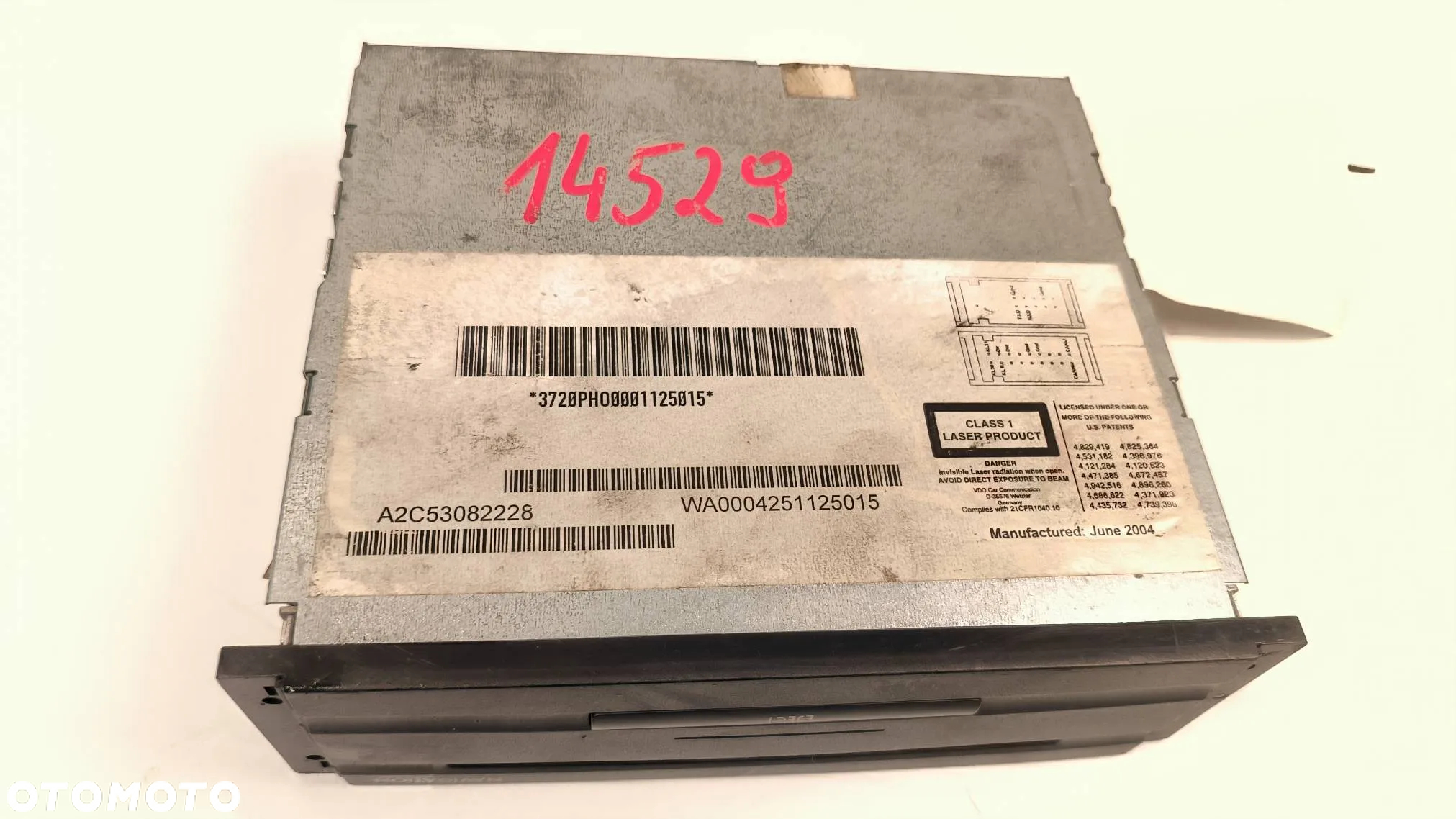 Stacja multimedialna CD DVD A2C53082228  Volkswagen, Phaeton - 4