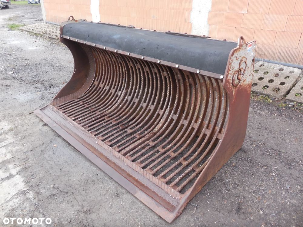Łyżka Ażurowa Przesiewającą Hydrauliczna ROTAR Łyżka do Gruzu 1500kg