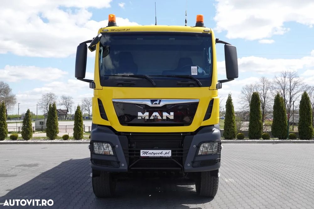 MAN TGS 41.460 / 8X8 / ​​​​BASCULĂ SPATE / MANUALĂ / HARDOX / KH-KIPPER / 2017 / - 16