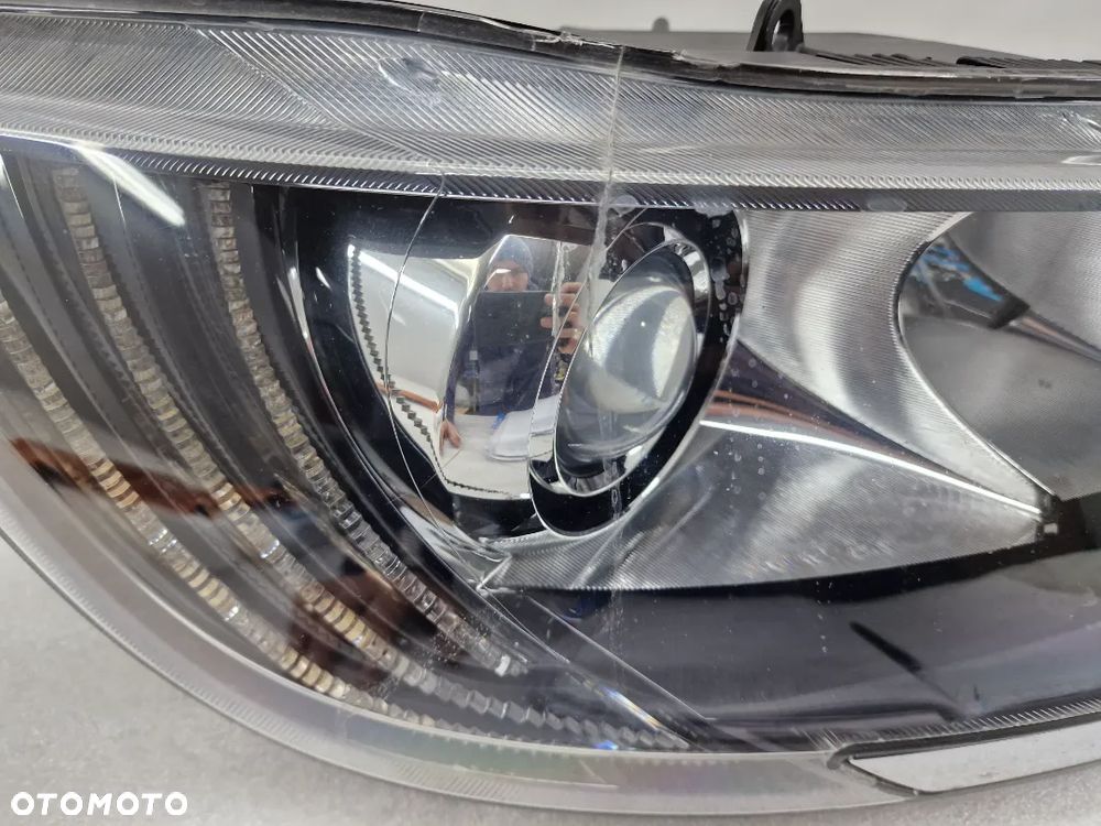 SKODA SUPERB II LIFT 3T0 12-15 BI-XENON BIXENON SKRĘTNY + SPRYSKIWACZ PRAWY PRAWA LAMPA PRZEDNIA PRZÓD , NR 3T1941016H , NR AUKCJI LL239 - 3