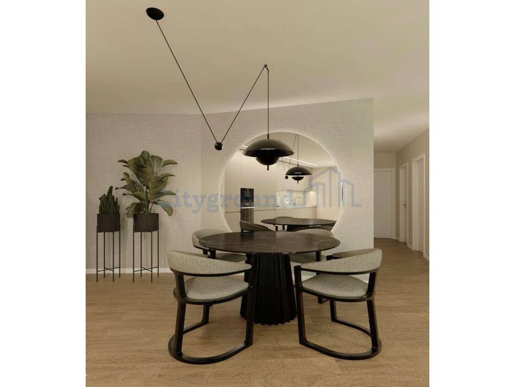 T1 Novo com varanda e garagem bem localizado em Leiria - Grande imagem: 5/12