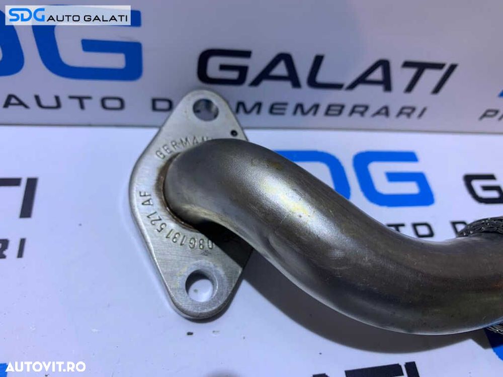 Teava Conducta Racitor Gaze Volkswagen Passat B6 1.9 TDI BKC BXE 2005 - 2010 Cod 03G131521AF [258M6] - 4