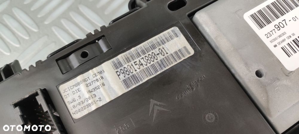 9801543880 licznik zegary prędkościomierz CITROEN C4 PICASSO NAVI EUROPA - 7