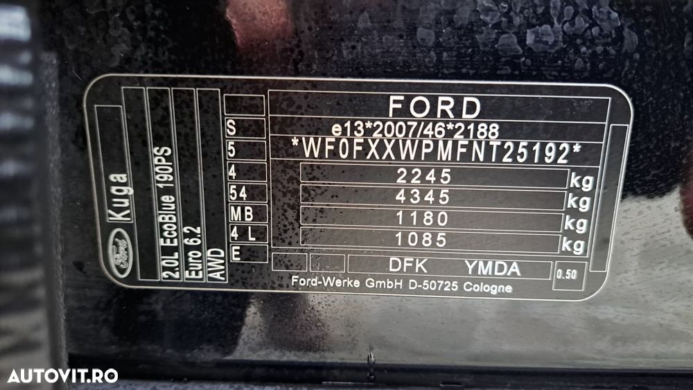 Ford Kuga 2.0 EcoBlue 4x4 Aut. TITANIUM X - 41