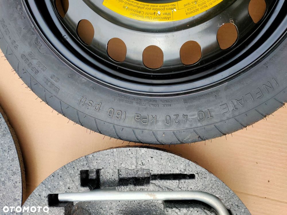 dojazdówka koło dojazdowe 125/80 17cali 5x112 et35 audi a4 b6 b7 8e0601027c - 10